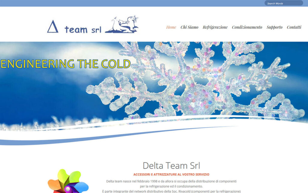 Delta Team Srl, entiria spa, creazione siti internet verona