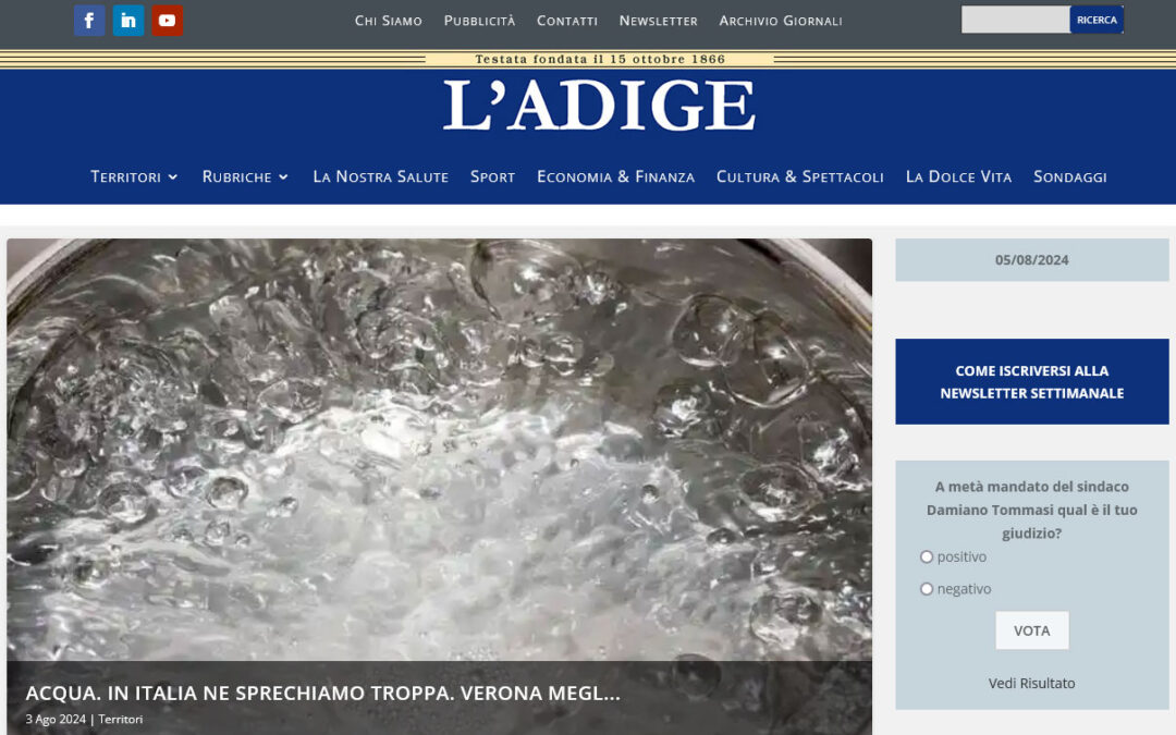 L’Adige Quotidiano Online: L’Informazione a Portata di Mano per Verona e Provincia