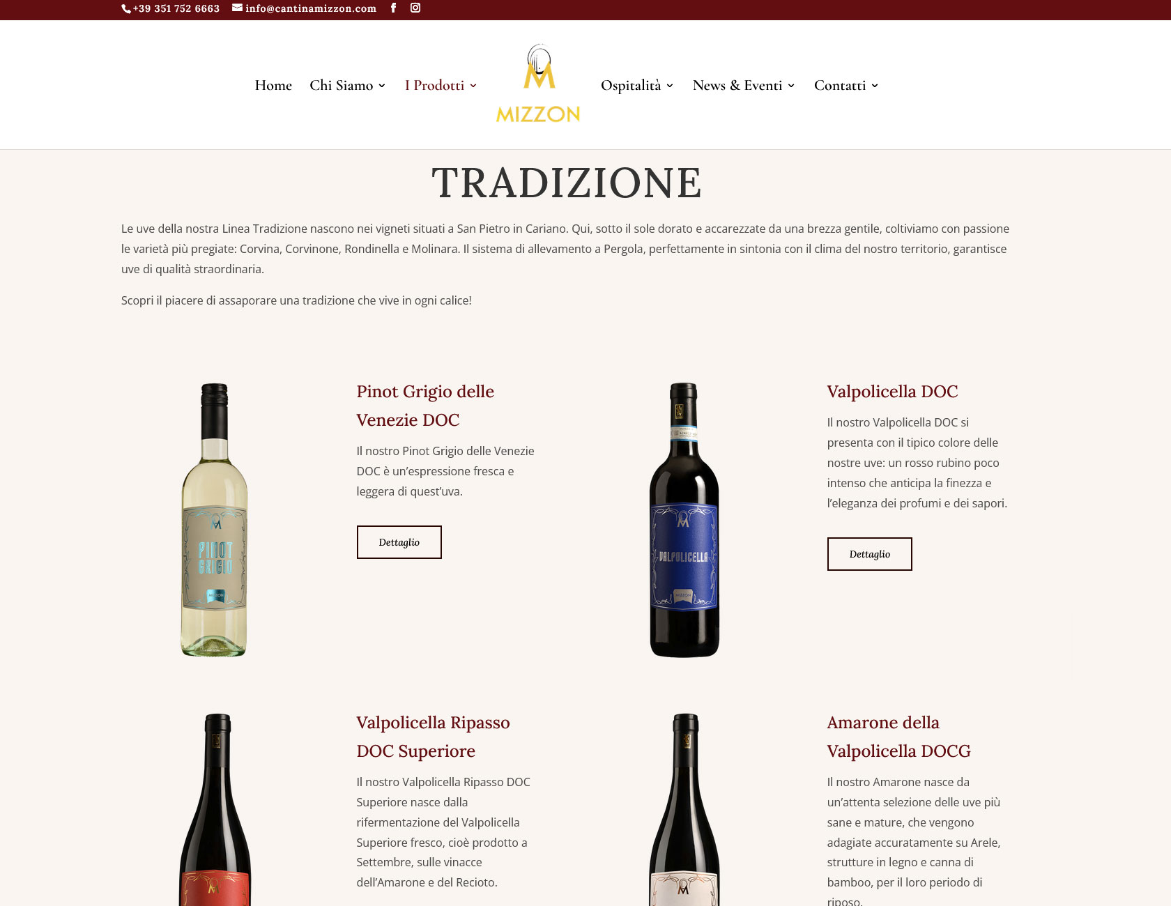 Cantina Mizzon, vini Valpolicella, Amarone, Recioto, degustazioni, tour enogastronomici Cantina Mizzon, vini Valpolicella, Amarone, Recioto, degustazioni, tour enogastronomici