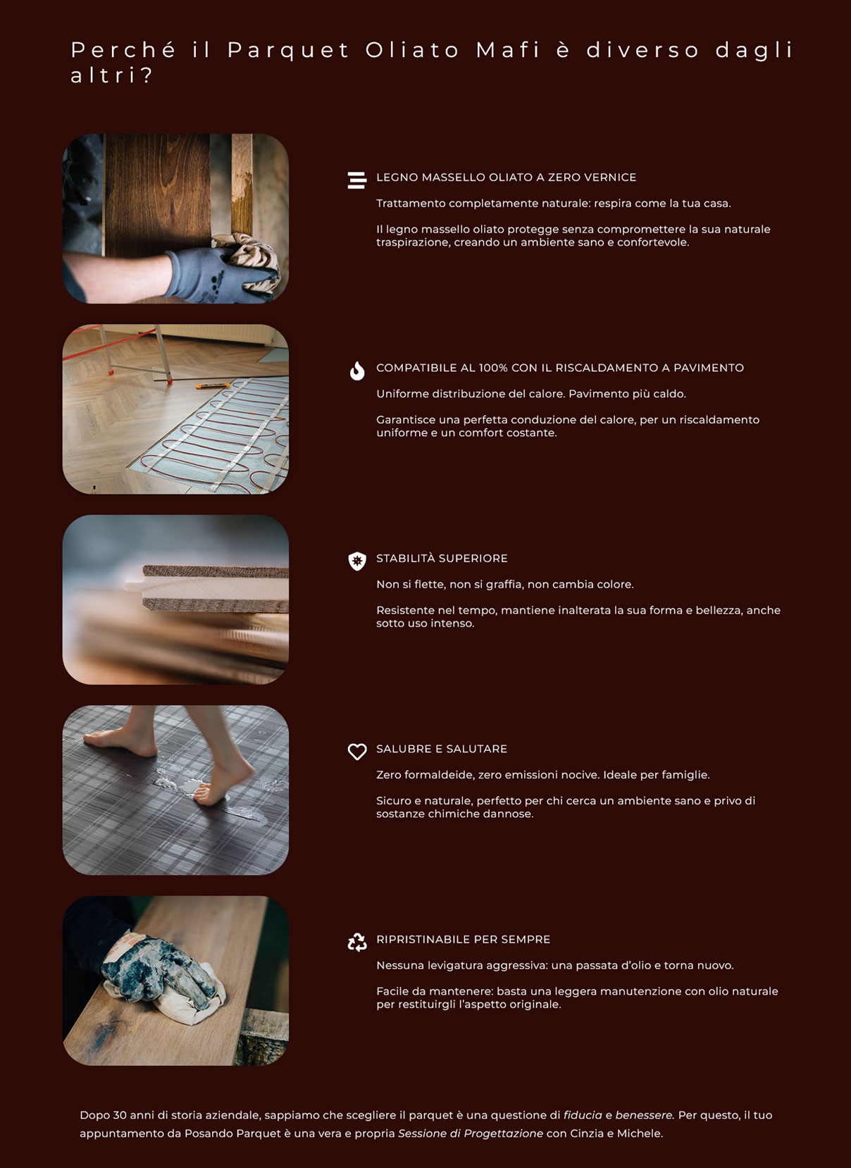 Posando Parquet. La tua casa merita un Parquet naturale che dura per sempre