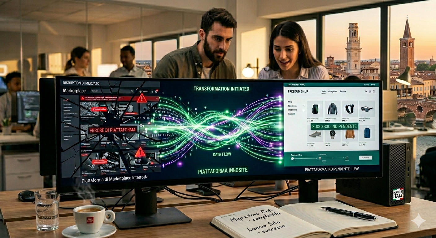 Quando il mercato cambia da un giorno all’altro: il caso studio di un e-commerce salvato in tempi record